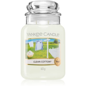 Yankee Candle Clean Cotton vonná svíčka Classic velká 623 g