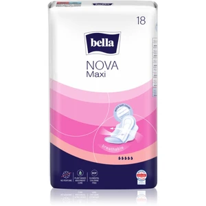 BELLA Nova Maxi Hygienické vložky s křidélky 18 ks