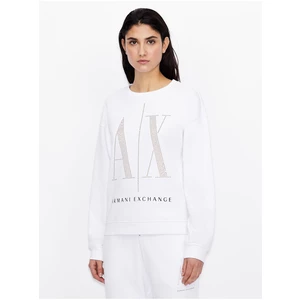 White Women's Sweatshirt Armani Exchange - Women