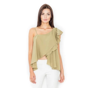 Figl Woman's Blouse M479 Olive