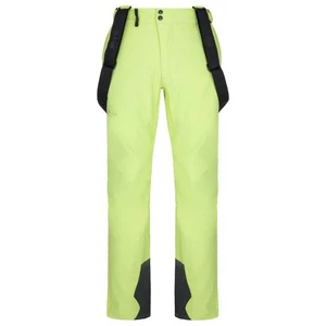 Men's softshell ski pants KILPI RHEA-M light green