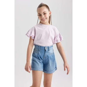 DEFACTO Girl Regular Fit Short Sleeve T-Shirt