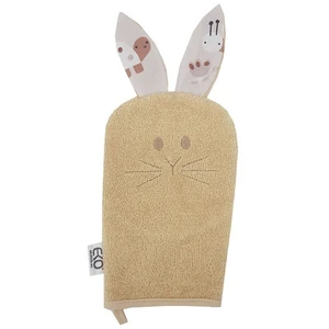 EKO Žinka bavlnená s uškami Bunny Beige 20x15 cm