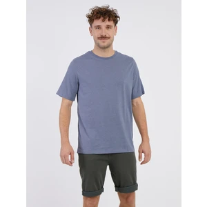 Blue Mens Brindle Basic T-Shirt Jack & Jones Organic - Men