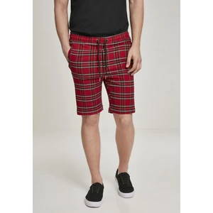 Checker Shorts red/blk