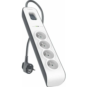 Belkin Surge 4 sockets BSV400ca2M Blanco 2 m