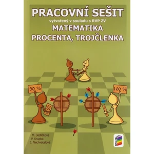 Matematika - Procenta, trojčlenka (pracovní sešit)