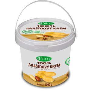 4Slim 100 % Arašidový krém 1000 g variant: jemná