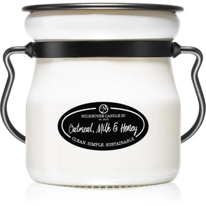 Milkhouse Candle Co. Creamery Oatmeal, Milk & Honey vonná sviečka Cream Jar 142 g