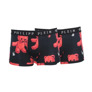 Boxer da uomo Philipp Plein UUPB21-99_BI-PACK_BLK-TEDDY