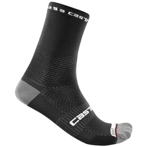 Castelli Rosso Corsa Pro 15 Sock Black L/XL Chaussettes de cyclisme