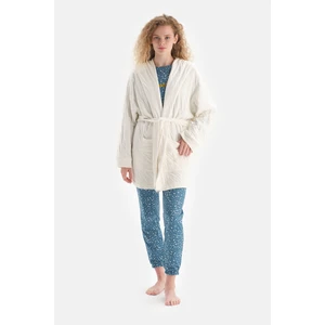 Dagi Dressing Gown - Ecru - Regular