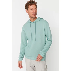 Trendyol Sweatshirt - Green - Regular fit