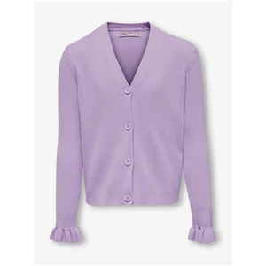 Light purple girly cardigan ONLY Sally - Girls