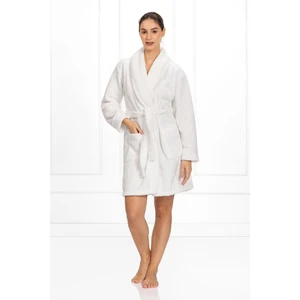 Delicate bathrobe Ecru Ecru