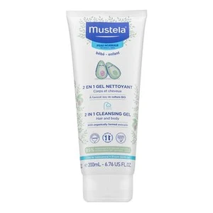 Mustela Dětský sprchový gel na tělo a vlasy (2 in 1 Cleansing Gel) 200 ml