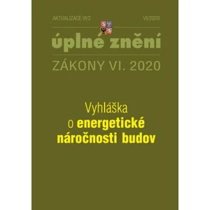 Aktualizace VI/2 Vyhláška o energetické náročnosti budov - Energie