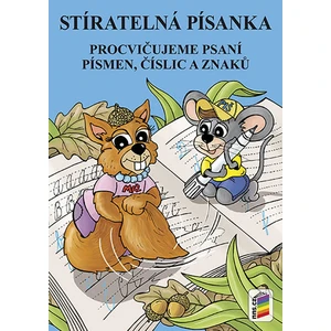 Stíratelná písanka - Procvičujeme psaní písmen, číslic a znaků [Sešity]