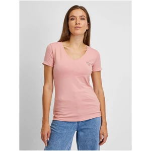 Pink Women's T-Shirt Guess - Women