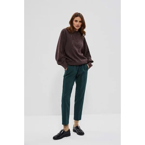 Cigarette trousers - green