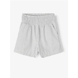 Light Blue Girl Striped Shorts name it Hatty - Girls