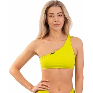 Nebbia One Shoulder Bandeau Bikini Top Dámske plavky Green S