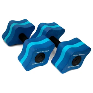 AQUA SPEED Unisex's Dumbbells For Aquafitness 167 Navy Blue/Blue