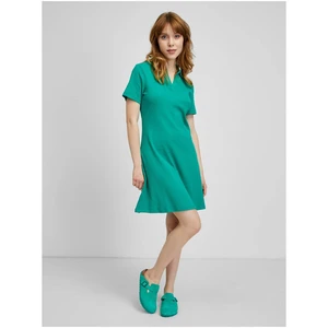 Green basic dress ONLY Lea - Women