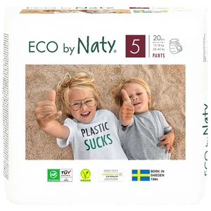 Eco by Naty Naťahovacie plienkové nohavičky Naty Junior 12 - 18 kg 20 ks