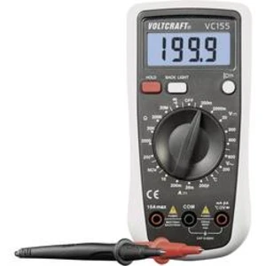 Digitálne/y ručný multimeter VOLTCRAFT VC155, Kalibrované podľa (ISO)