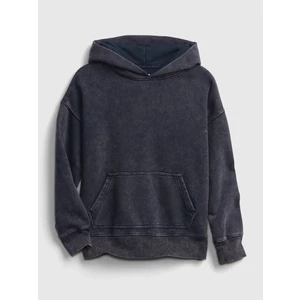 GAP Dětská mikina teen recycled knit hoodie