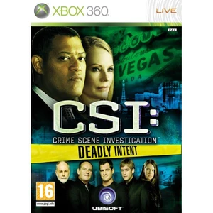 CSI Crime Scene Investigation: Deadly Intent - XBOX 360