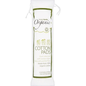 Simply Gentle Organic Cotton Pads vatové tampónky 100 ks