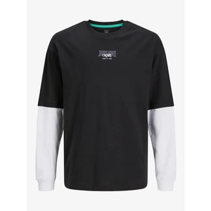 Black Boys' T-Shirt Jack & Jones Tribeca - Boys