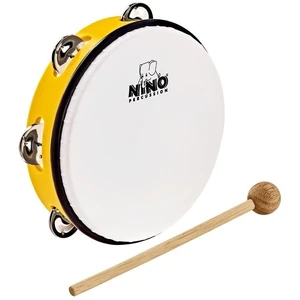 Nino NINO51Y Yellow Percussioni Tamburelli Testa