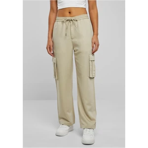 Dámské kalhoty Vicose Straight Leg Cargo Pants beton