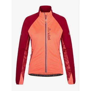 Women's running jacket KILPI NORDIM-W coral