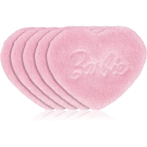 GLOV Barbie Ultrasoft Reusable Pads pratelné odličovací tampony typ Hearts Pink 5 ks