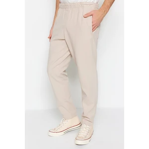 Trendyol Stone Regular Fit Gabardine Trousers