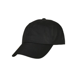 Black cap made of recycled polyester