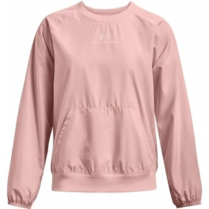 Under Armour UA Rush Woven Crew Retro Pink/White L