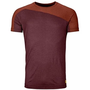 Ortovox Maglietta outdoor 170 Cool Horizontal T-Shirt M Winetasting Blend XL