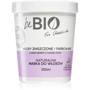 beBIO Damaged & Colored Hair maska pre slabé a poškodené vlasy 200 ml