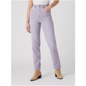 Light Purple Women's Straight Fit Jeans Wrangler - Women