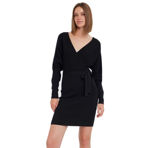 Vero Moda Dámske šaty VMHOLLYREM Regular Fit 10269251 Black XS