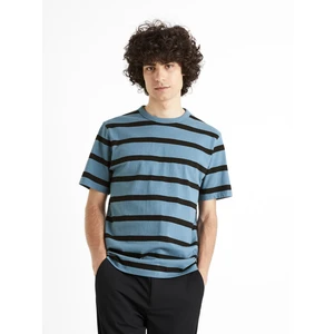 Celio Striped T-shirt Beboxar - Men