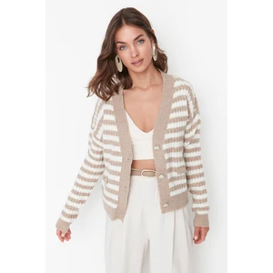 Trendyol Cardigan - Brown - Regular fit