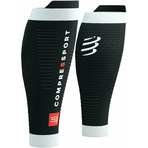 Compressport R2 3.0 Black/White T3 Cubre-pantorrillas para corredores