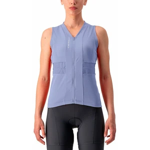 Castelli Anima 4 Sleeveless Violet Mist/Ivory S Mez kerékpározáshoz