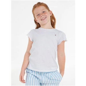 White Girls' T-Shirt Tommy Hilfiger - Girls